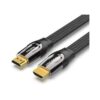 Vention Nylon Braided 4K Flat HDMI Cable 2M Zinc Alloy