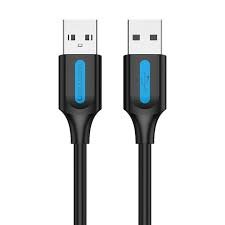 Vention USB 2.0 A Male to A Male Cable 1.5M Black PVC Type