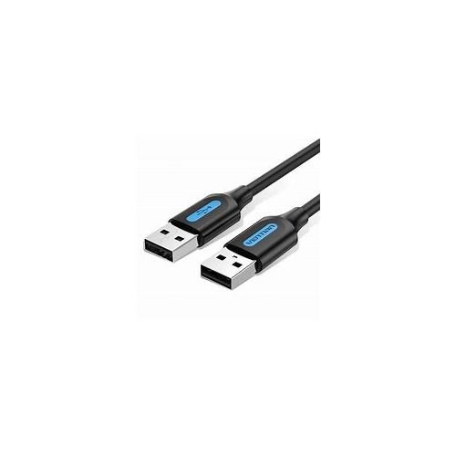 Vention USB 2.0 A Male to A Male Cable 1M Black PVC Type