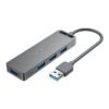 Vention USB-C to 4-Port USB 3.0 Hub with Power Supply 0.5 Meters VEN- TGKBD