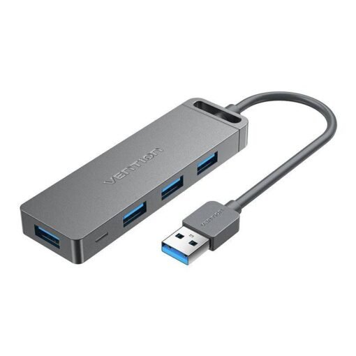 Vention USB-C to 4-Port USB 3.0 Hub with Power Supply 0.5 Meters VEN- TGKBD