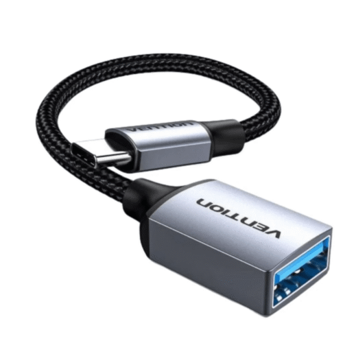 Vention Usb 3.1(Gen 1) C Male To A Female Otg Cable 0.15m Black Pvc Type (VEN-CCVBB)