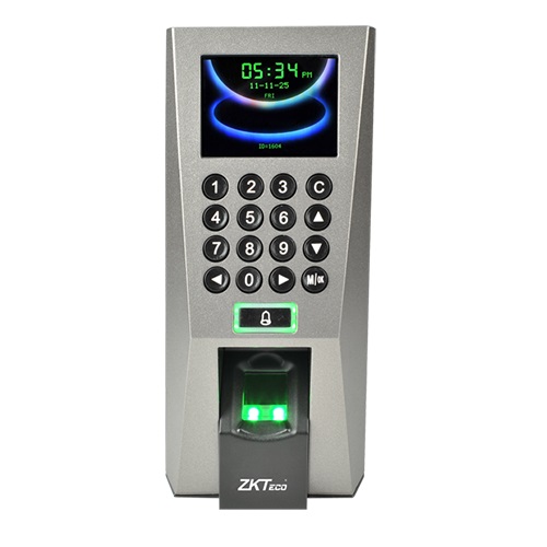 ZKTeco F18 Biometric Fingerprint and RFID Card Reader for Access Control & Time Attendance
