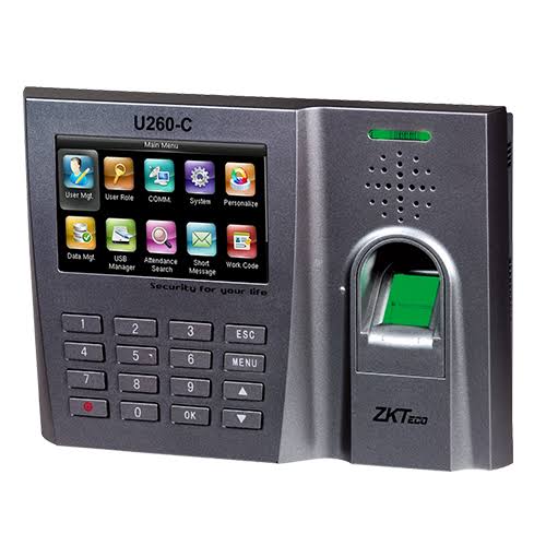 ZKTeco U260 TCP/IP Fingerprint Time Attendance System Employee Attendance Terminal