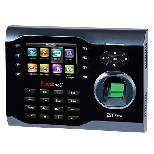 ZKTeco iClock 360 Fingerprint Time & Attendance Terminal