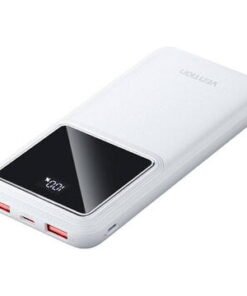 Vention 10,000mAh Power Bank-WHITE VEN FHKW0