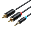 Vention 3.5M Male to 2-Male RCA Adapter Cable 1.5M-VEN-BCLBG