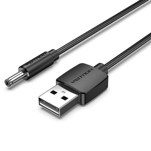 Vention CEXBG USB to 3.5mm Barrel Jack 5V DC Power Cable 1.5Meter
