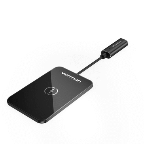 Vention FGBBAG Wireless Charger 15W Ultra-thin 0.05Meter (Black)