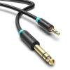 Vention P350AC150-B-M Cotton Braided 3.5mm Male To Male Audio