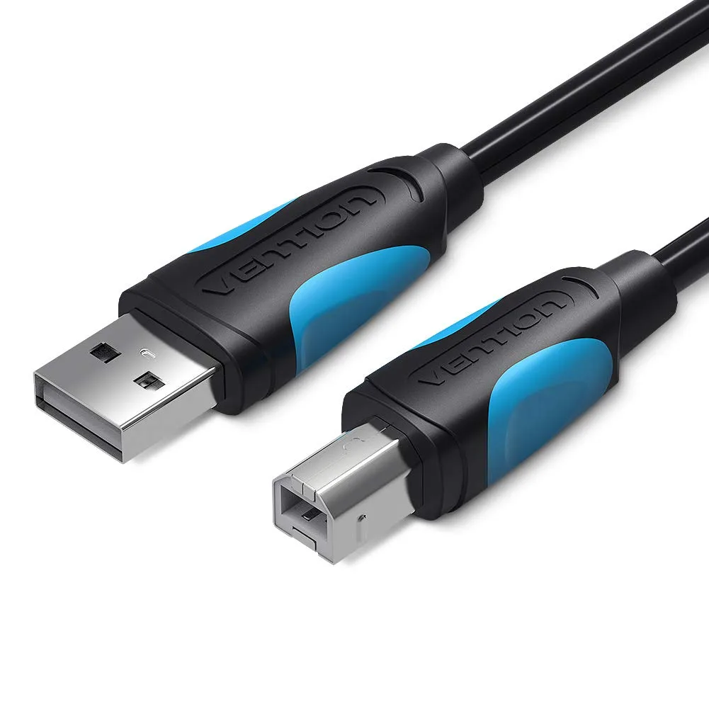 Vention USB 2.0 Printer Cable 1.5M Black