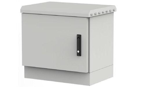 9U 600x600 Outdoor data cabinet
