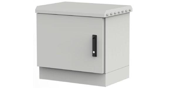 9U 600x600 Outdoor data cabinet