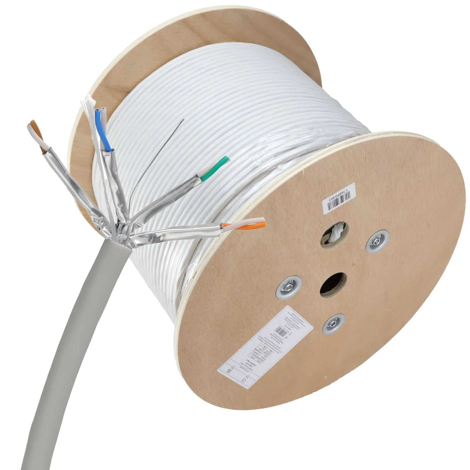 CAT 6A Arnet U/FTP Gray Cable – 305 Meters – Pure Copper