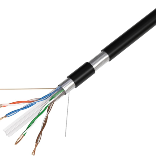 Cat 6 Outdoor Cable UV Shielded & Weatherproof ACC – Aluminium Clad Copper