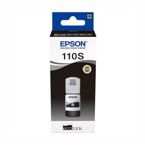 Epson 110s 40 ml EcoTank Pigment black ink bottle (C13T01L14A)