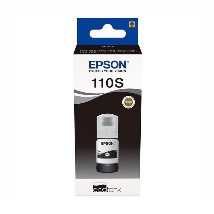 Epson 110s 40 ml EcoTank Pigment black ink bottle (C13T01L14A)