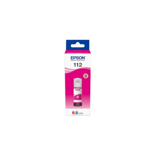 Epson 112 EcoTank Pigment Magenta ink bottle