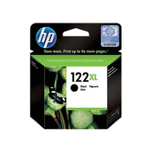HP 122XL High Yield Black Original Ink Cartridge (CH563HE)