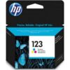 HP 123 Tri-color Original Ink Cartridge (F6V16AE)
