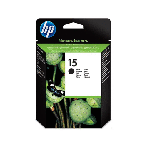 HP 15 Large Black Original Ink Cartridge (C6615DE)