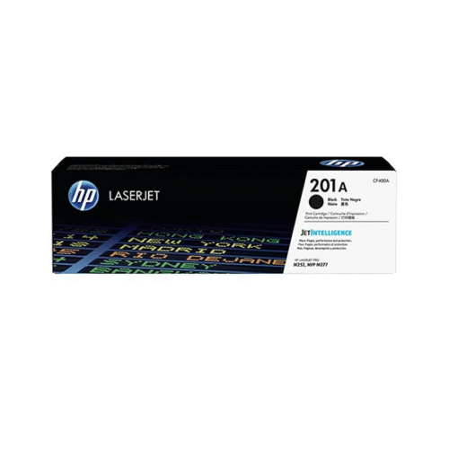 HP 201A Black Original LaserJet Toner Cartridge, CF400A