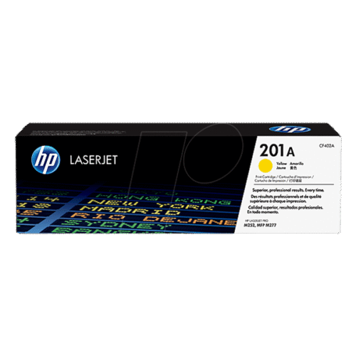 HP 201A Yellow Original LaserJet Toner Cartridge (CF402A)