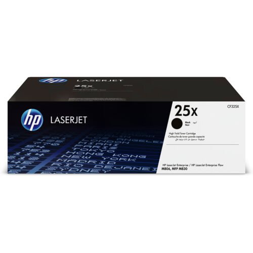 HP 25X (CF325X) Black High Yield Original LaserJet Toner Cartridge