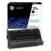 HP 37A Black Original LaserJet Toner Cartridge, CF237A
