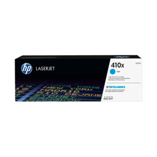 HP 410X High Yield Cyan Original LaserJet Toner Cartridge (CF411X)