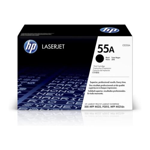 HP 55A Black (CE255A) Original LaserJet Toner Cartridge