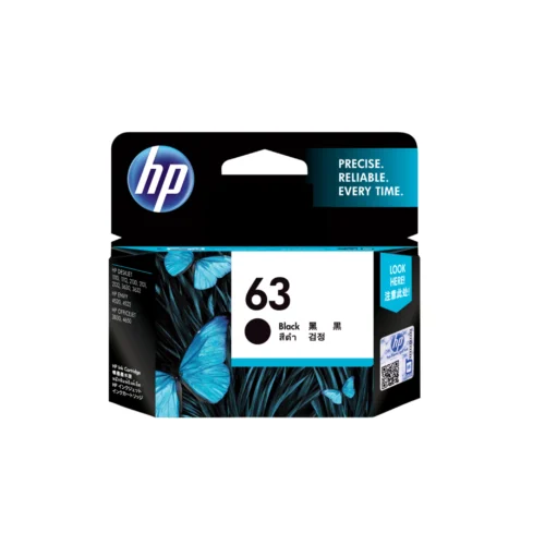 HP 63 Tri-color Original Ink Cartridge
