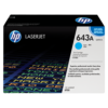 HP 643A Cyan Original LaserJet Toner Cartridge, Q5951A