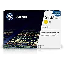 HP 643A Cyan Original LaserJet Toner Cartridge, Q5951A