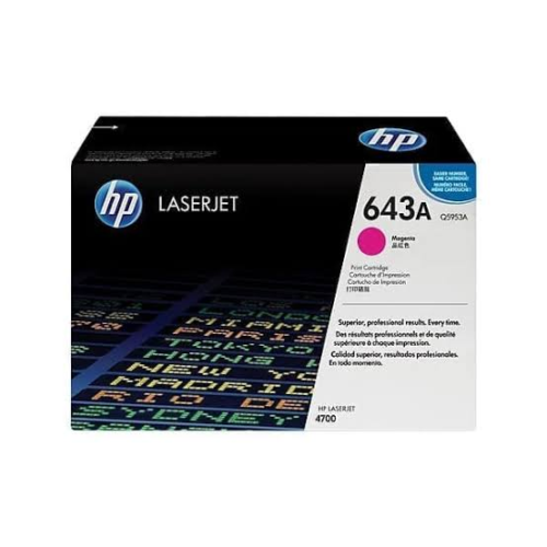 HP 643A Magenta (Q5953A) Original LaserJet Toner Cartridge