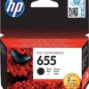 HP 655 Black Original Ink Advantage Cartridge CZ109AE