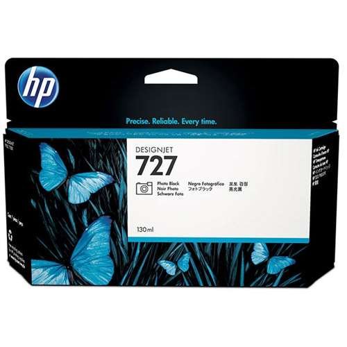 HP 727 130-ml Photo Black DesignJet Ink Cartridge B3P23A
