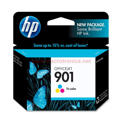 HP 901 Tri-color Original Ink Cartridge (CC656AE)