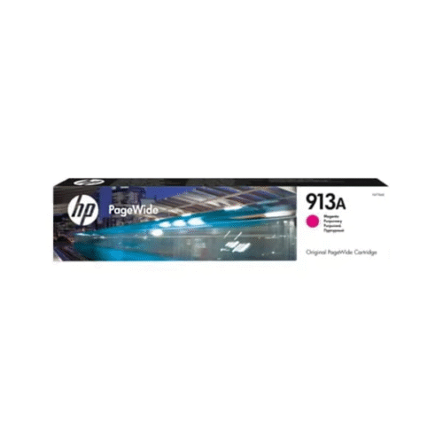 HP 913A Cyan Original PageWide Cartridge, F6T77AE