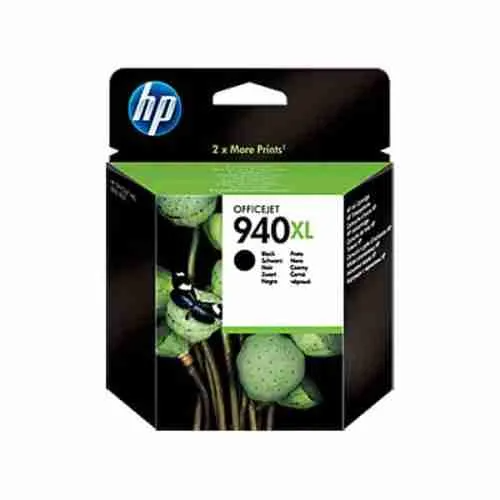 HP 940XL High Yield Black Original Ink Cartridge (C4906AE)