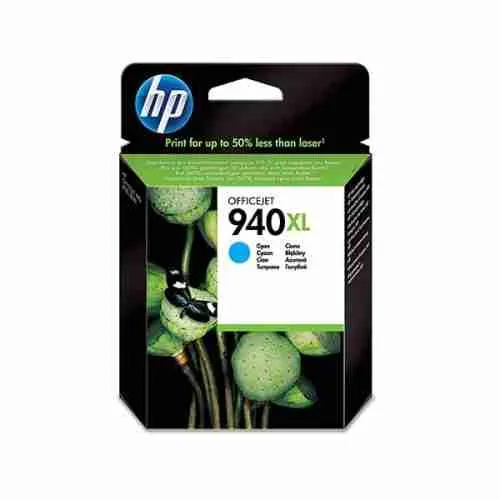 HP 940XL High Yield Cyan Original Ink Cartridge (C4907AE)