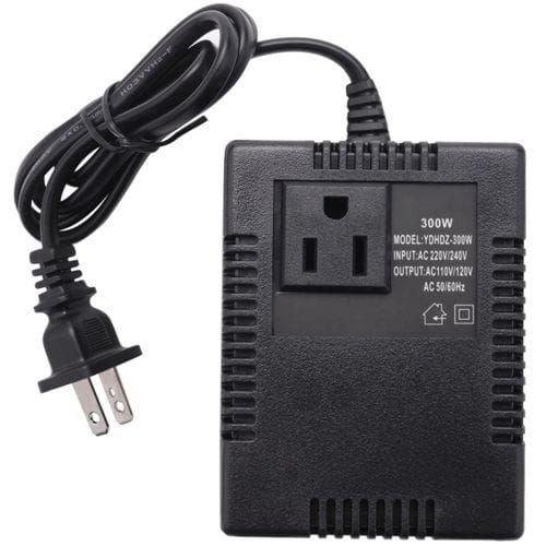 Portable 300 Watts (300W) Step Down Voltage Converter Transformer 220V/240V to 110V/120V