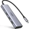 UGREEN CM511 6 in 1 Multifunction Adapter USB-C To 4K HDMI + 3 USB 3.0 A Ports + SD/TF Converter (UG- 60383)