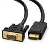 UGREEN DP Male to VGA Male Cable 1.5m (UG-10247)