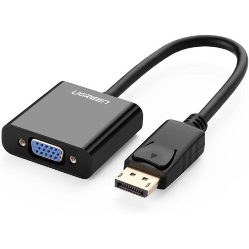 UGREEN DP109 DisplayPort Male to VGA Female Converter Black