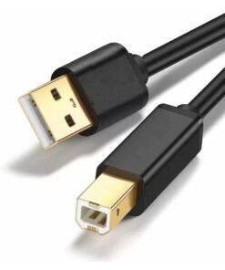 UGREEN USB 2.0 AM to BM Print Cable 1.5m (Black) – UG-10350
