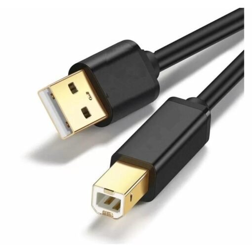 UGREEN USB 2.0 AM to BM Print Cable 1.5m (Black) – UG-10350