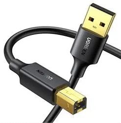 UGREEN USB 2.0 AM to BM Print Cable 3m (Black)