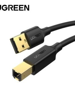 UGREEN USB 2.0 AM to BM Print Cable 3m (Black) – UG-10351