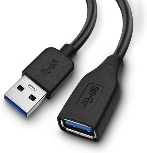 UGREEN USB 3.0 Extension Male Cable 1.5m (Black) – UG-30126